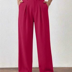 Hot Pink Work Slacks